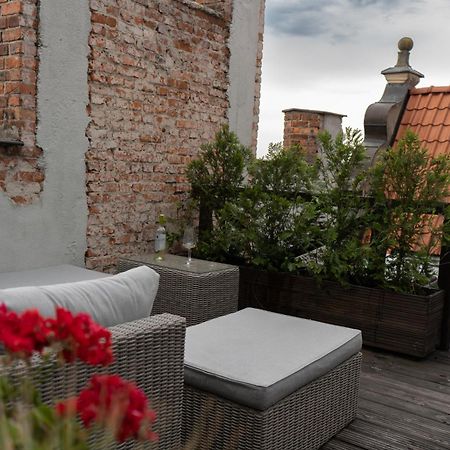 Gotyk Na Dotyk Z Tarasem Na Dachu Apartman Stary Toruń Kültér fotó