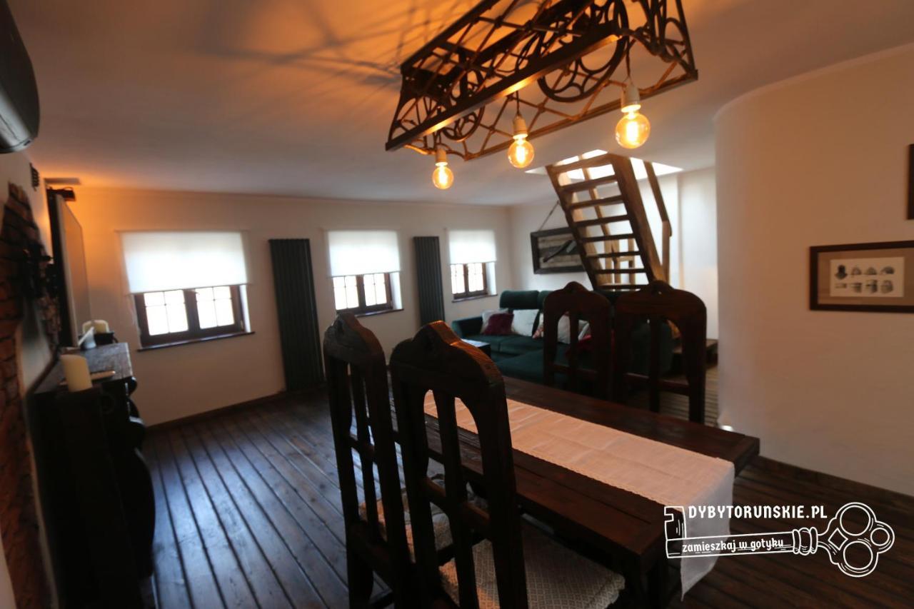 Gotyk Na Dotyk Z Tarasem Na Dachu Apartman Stary Toruń Kültér fotó