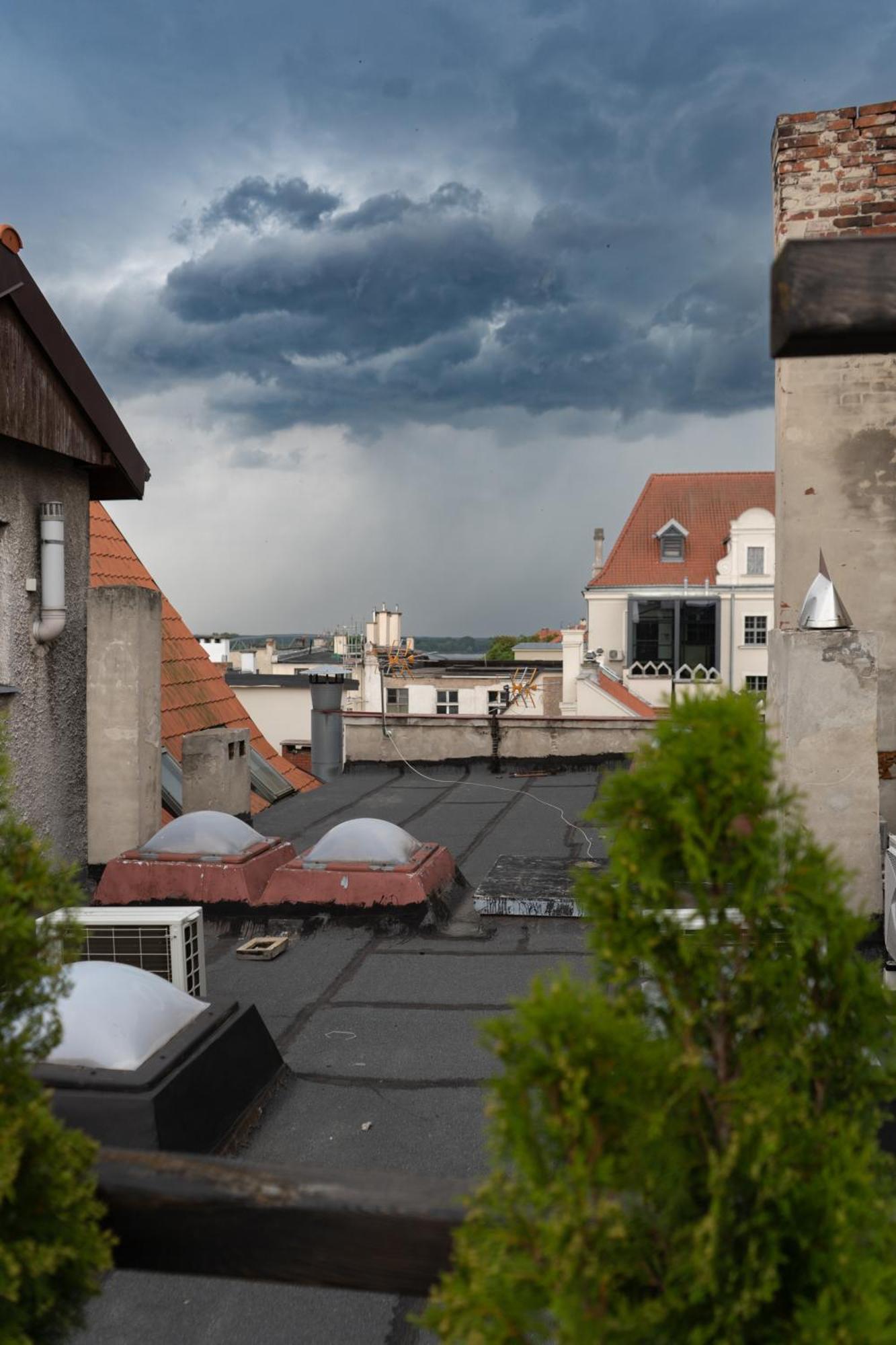 Gotyk Na Dotyk Z Tarasem Na Dachu Apartman Stary Toruń Kültér fotó