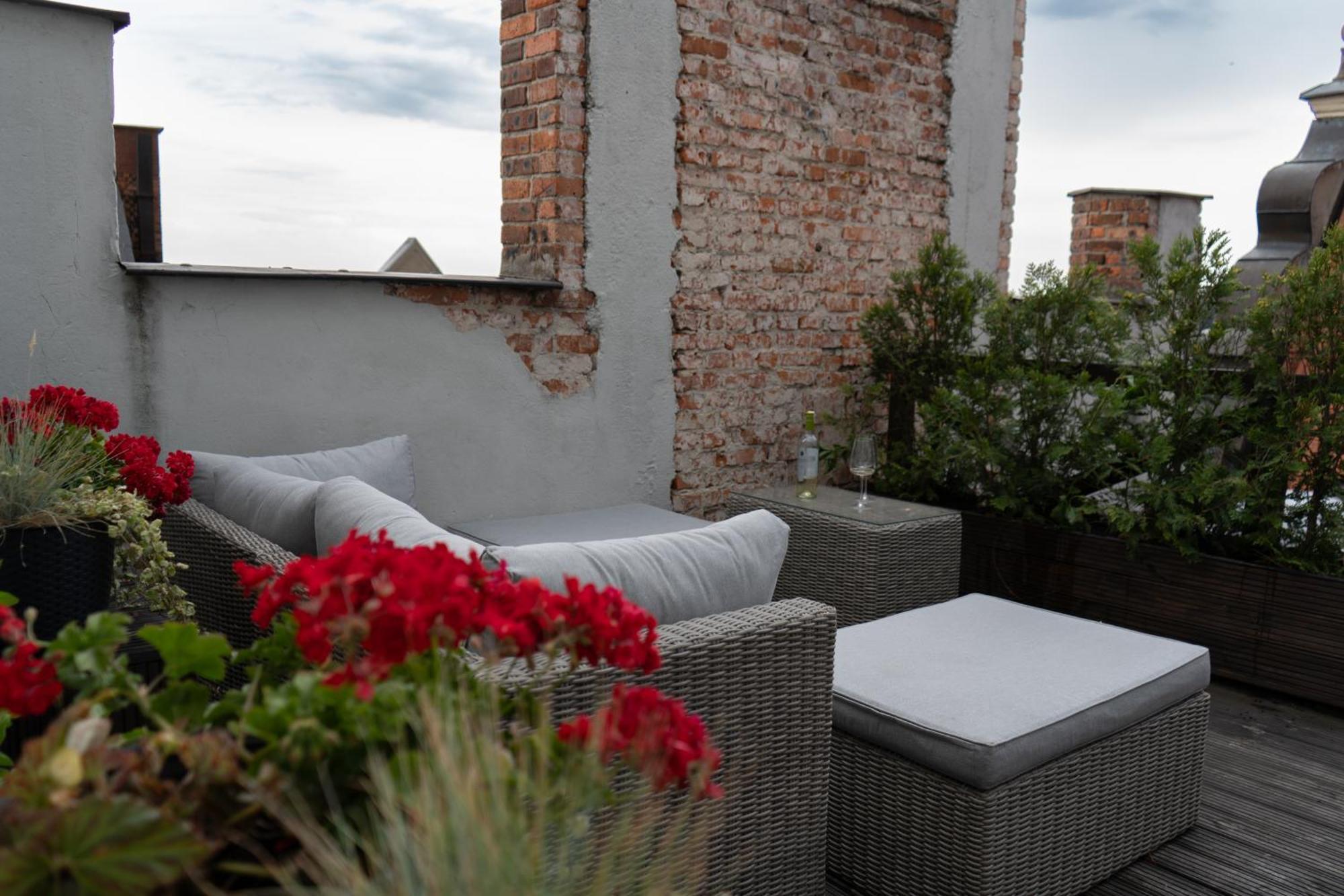 Gotyk Na Dotyk Z Tarasem Na Dachu Apartman Stary Toruń Kültér fotó